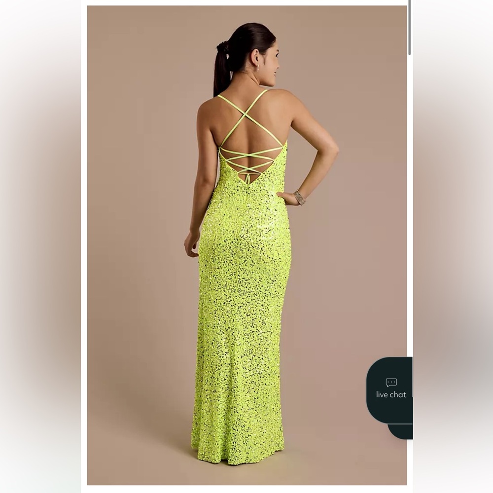 NWT Neon Sequin dress - Picture 3 of 15